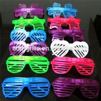 hot sale party event flashing led glasses diverse shapes flashing led glasses