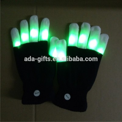 LED gloves led black gloves with led lights