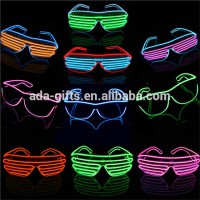 custom logo neno flashing shutter glasses for party fashion party glow led glasses