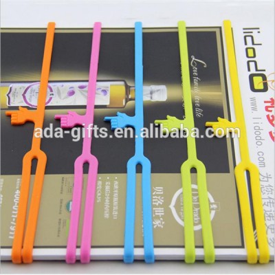 studying products elastic finger point silicone bookmark