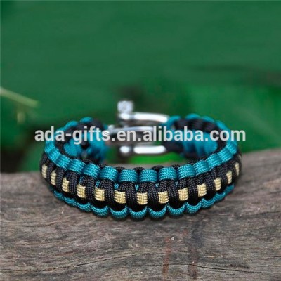 customized mix color survival para cord bracelet