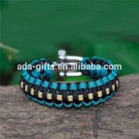 customized mix color survival para cord bracelet